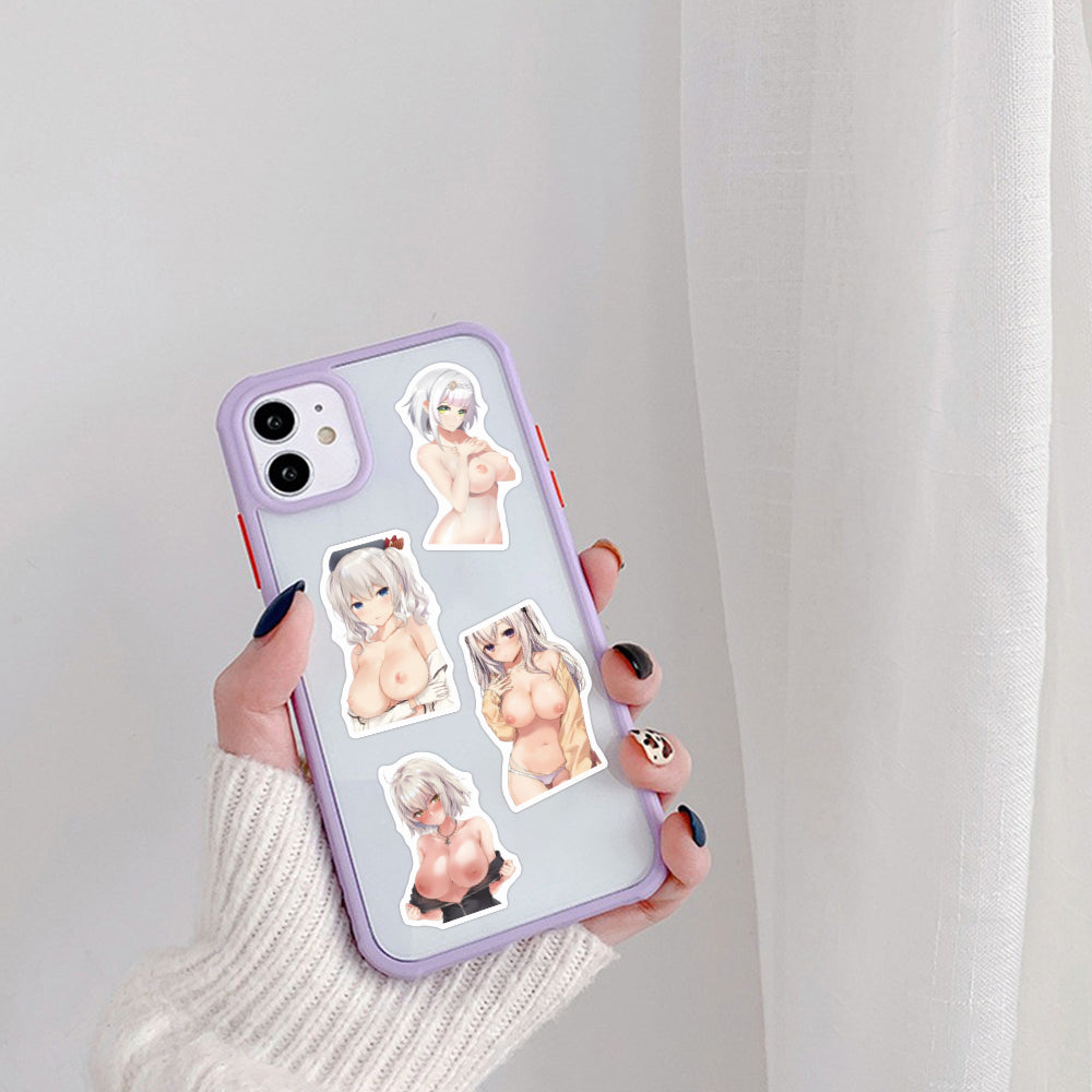 Hentai Sexy Naked Truth Nude Anime Stickers Uncensored Having Sex,Lewd Anime Waifu Decals for 18+ Adults,Japanese Anime Pron Girl Sticker