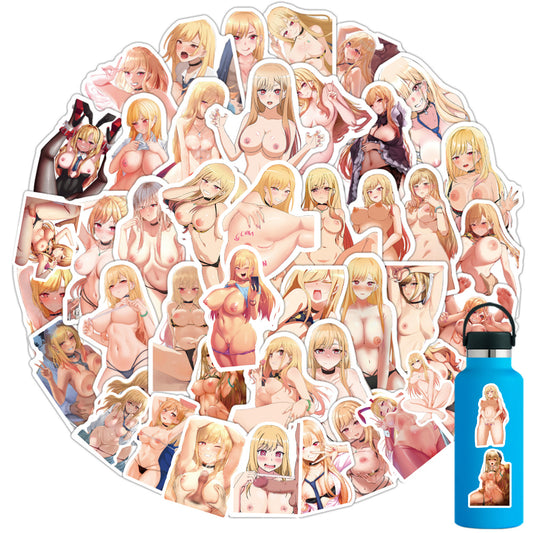 54 psc Sono Bisque Doll wa Koi o Suru - Kitagawa Marin Lewd Anime Waifu Sticker