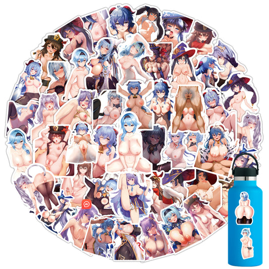 103 pcs Genshin Impact - A Set Sensual Hentai Stickers