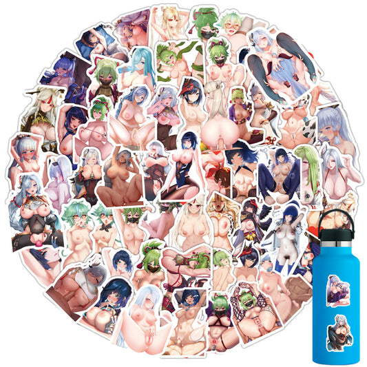 103 pcs Genshin Impact - B Set Sensual Hentai Stickers