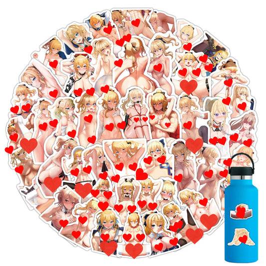 54pcs Genshin Impact - Jean Gunnhildr Lewd Ecchi Hentai Sticker