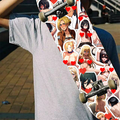 104 pcs Attack on Titan - Naked Anime Girls Stickers Having Sex