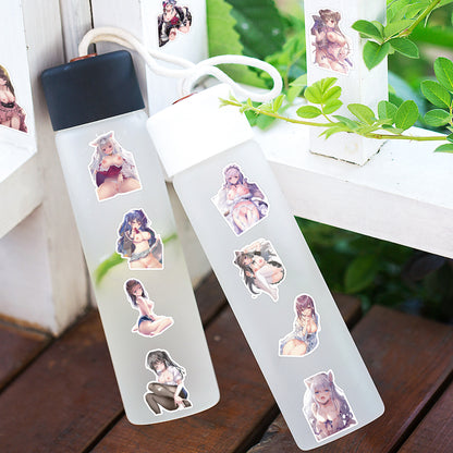 Hentai Sexy Naked Truth Nude Anime Stickers Uncensored Having Sex,Lewd Anime Waifu Decals for 18+ Adults,Japanese Anime Pron Girl Sticker