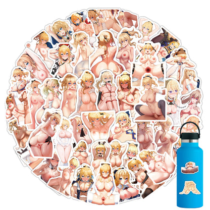 54pcs Genshin Impact - Jean Gunnhildr Lewd Ecchi Hentai Sticker
