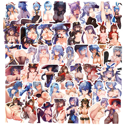 103 pcs Genshin Impact - A Set Sensual Hentai Stickers