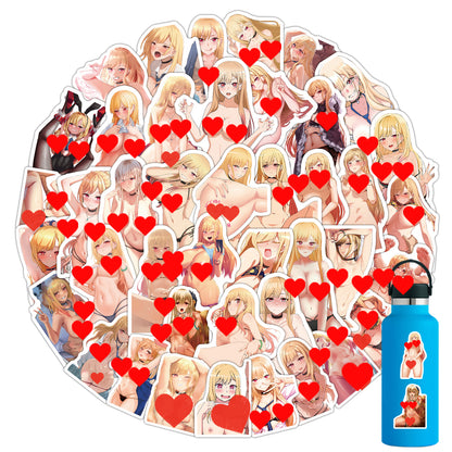 54 psc Sono Bisque Doll wa Koi o Suru - Kitagawa Marin Lewd Anime Waifu Sticker
